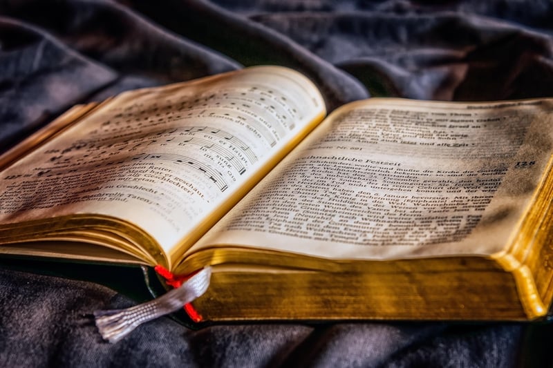 Book with a secret key